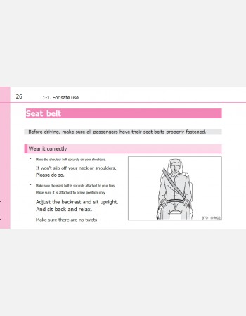toyota esquire hybrid  2014-2015 owners manual in english